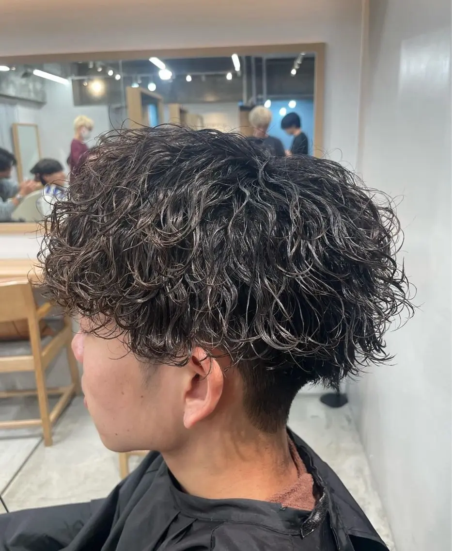 パーマ ✂渋谷メンズ特化 まさとのヘアスタイル