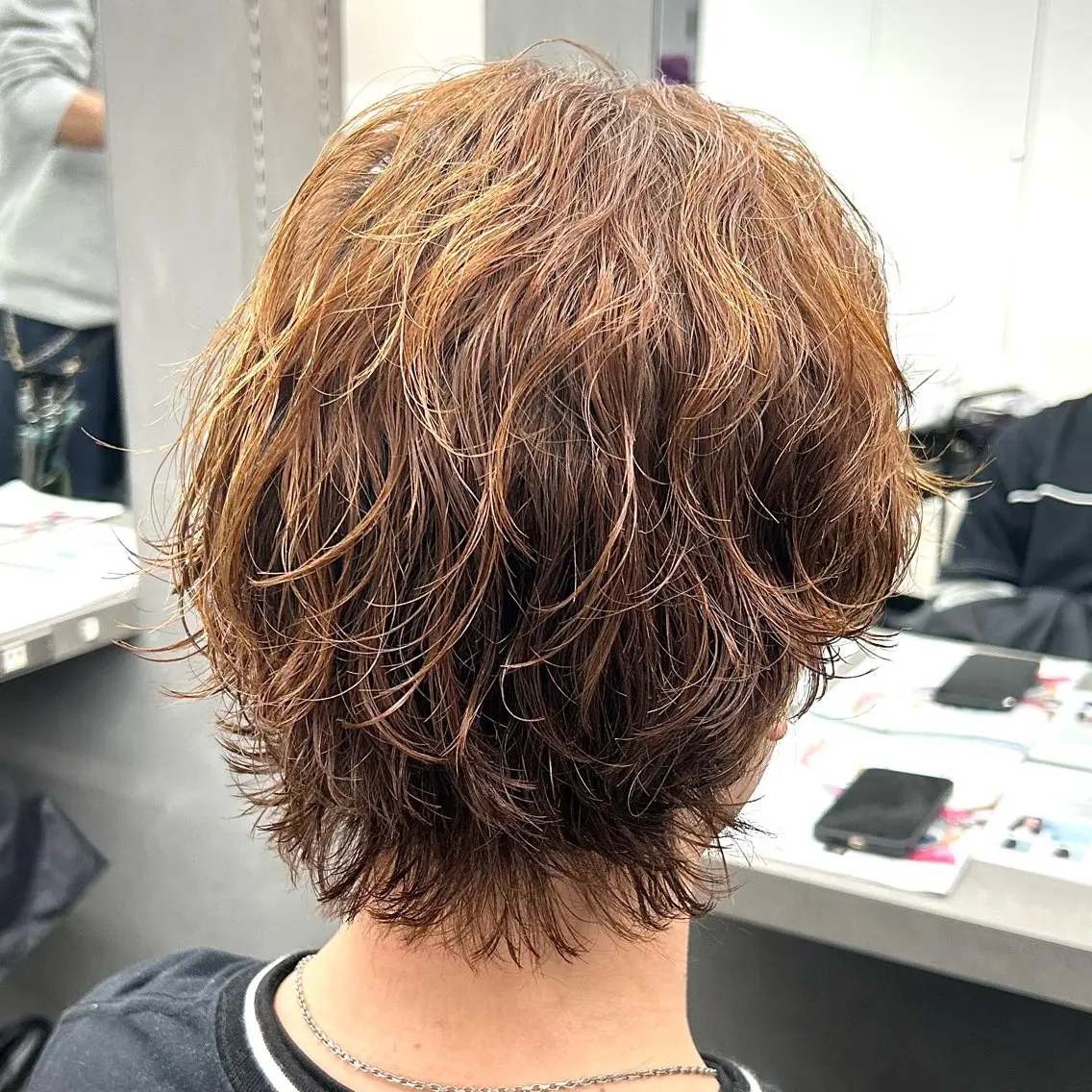 パーマ メンズ カット パーマ トリートメント 韓国ヘア🇰🇷 メンズパーマ/つかさのヘアスタイル