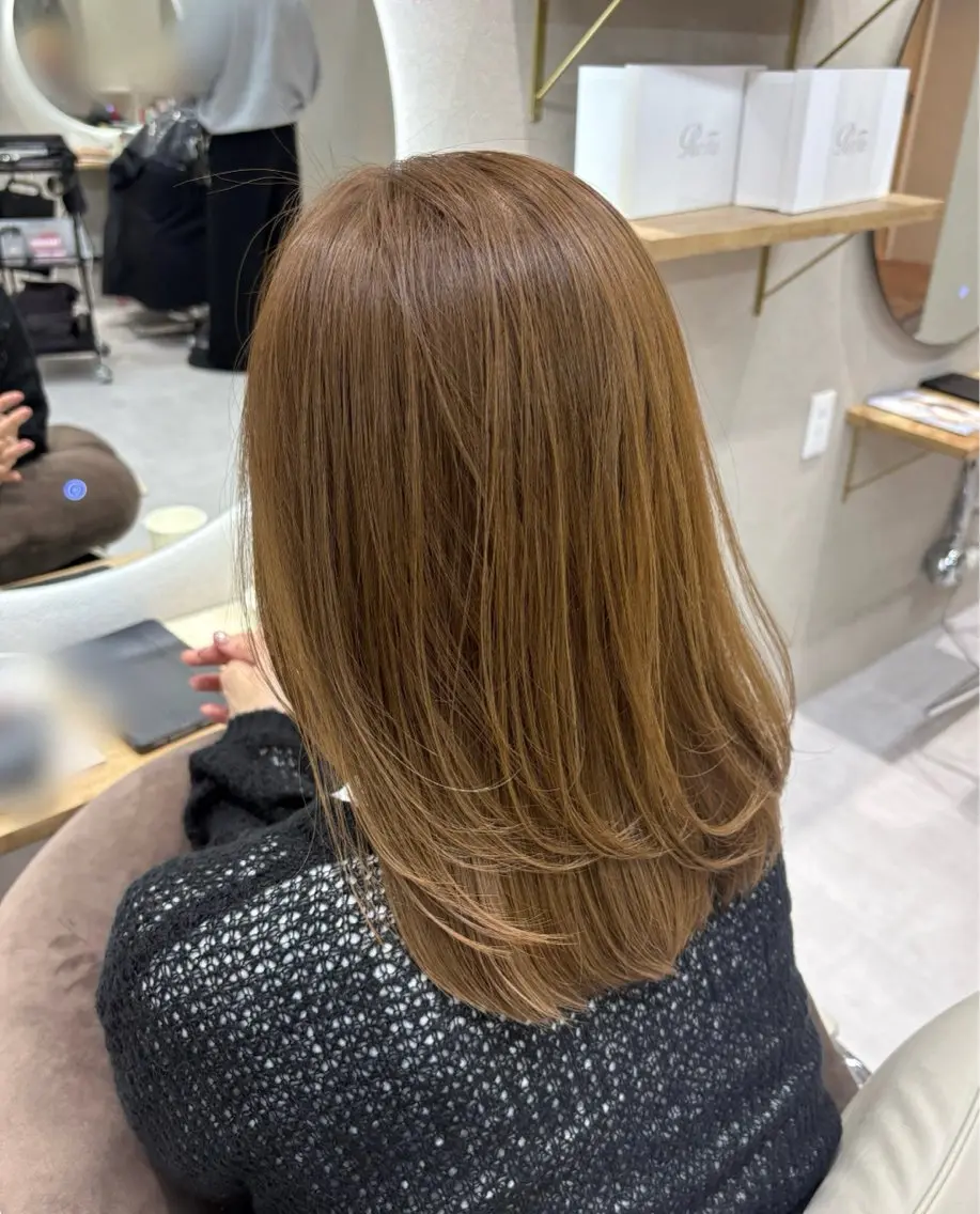 カラー+水素トリートメント3stepの写真