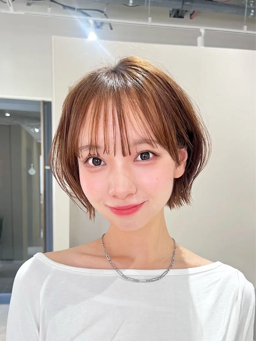 ショート カット ヘアカラー トリートメント ヘッドスパ/縮毛矯正 /横山陸人のヘアスタイル