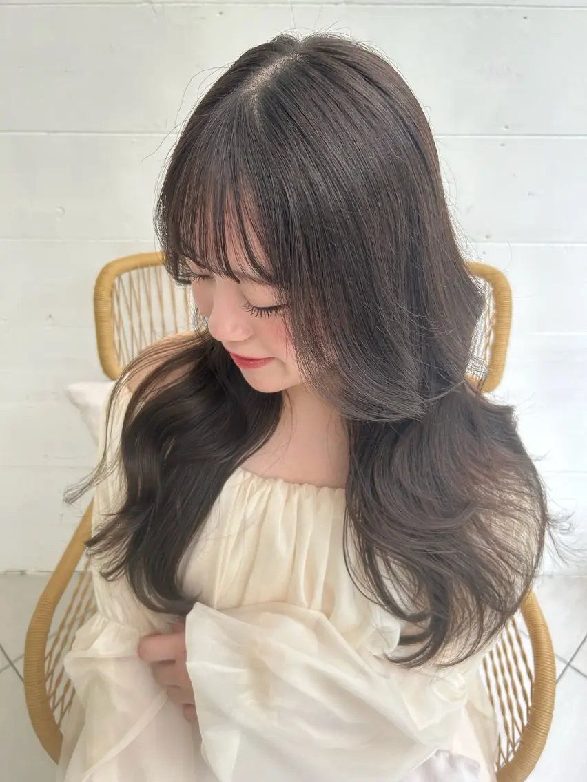 〈ミニモ限定50%off〉透明感カラー♡髪質改善サブリミックトリートメントの写真