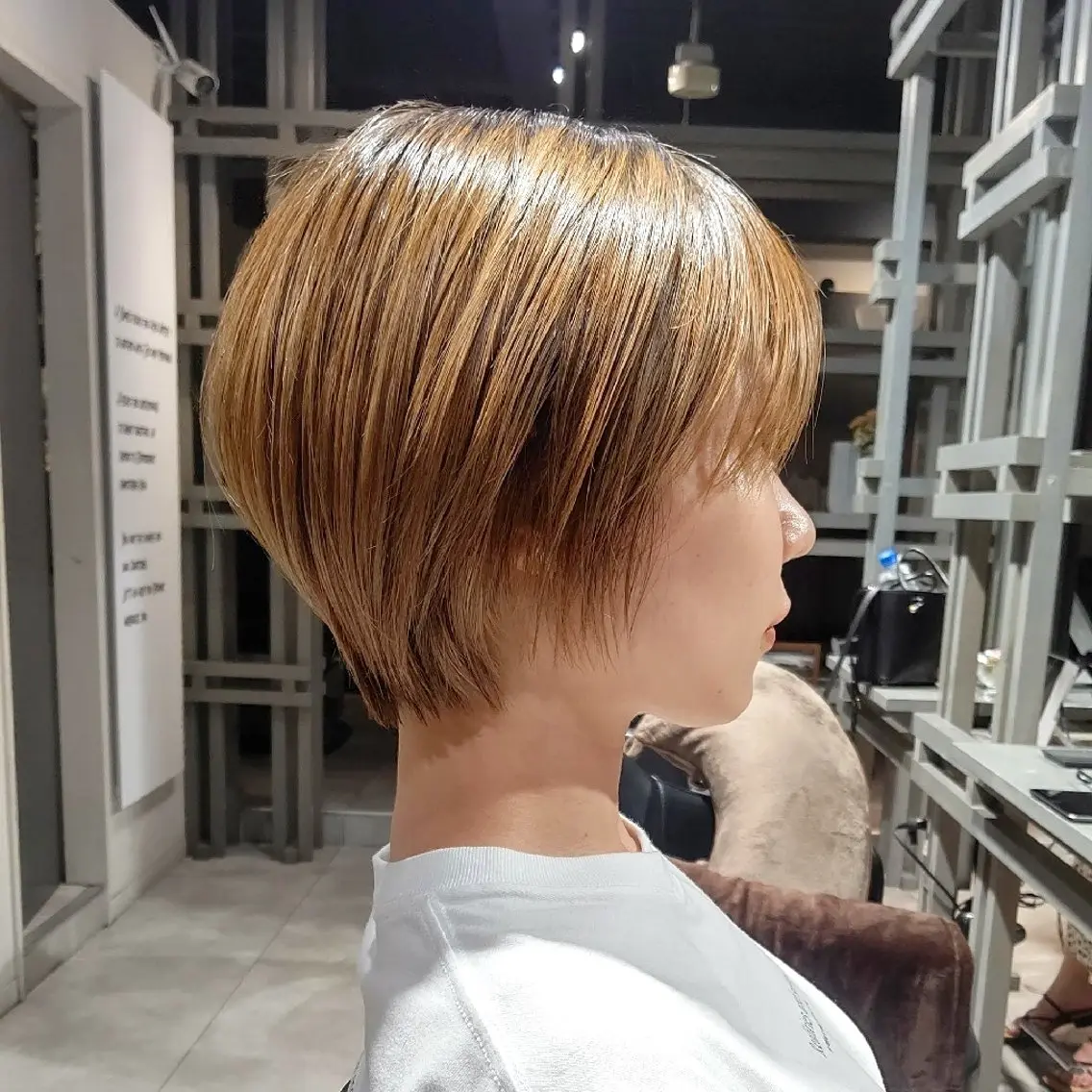 ショート カット トリートメント ヘアアレンジ/柔らか 艶カラー/AKARIのヘアスタイル