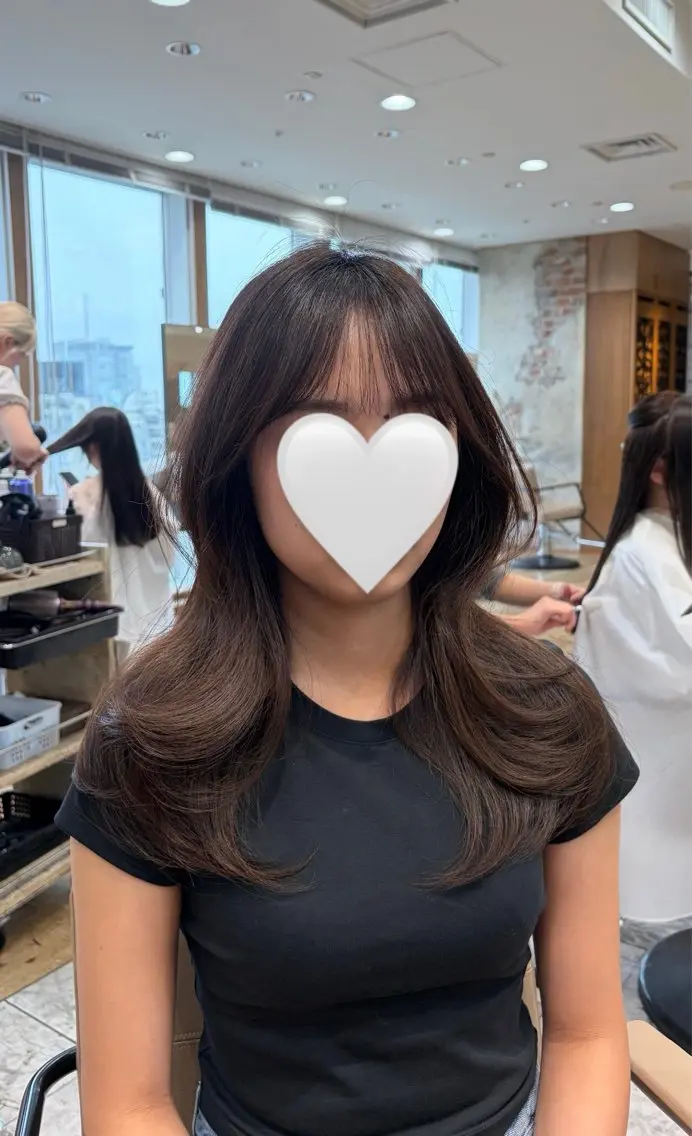 ロング 小内 亮吾のヘアスタイル