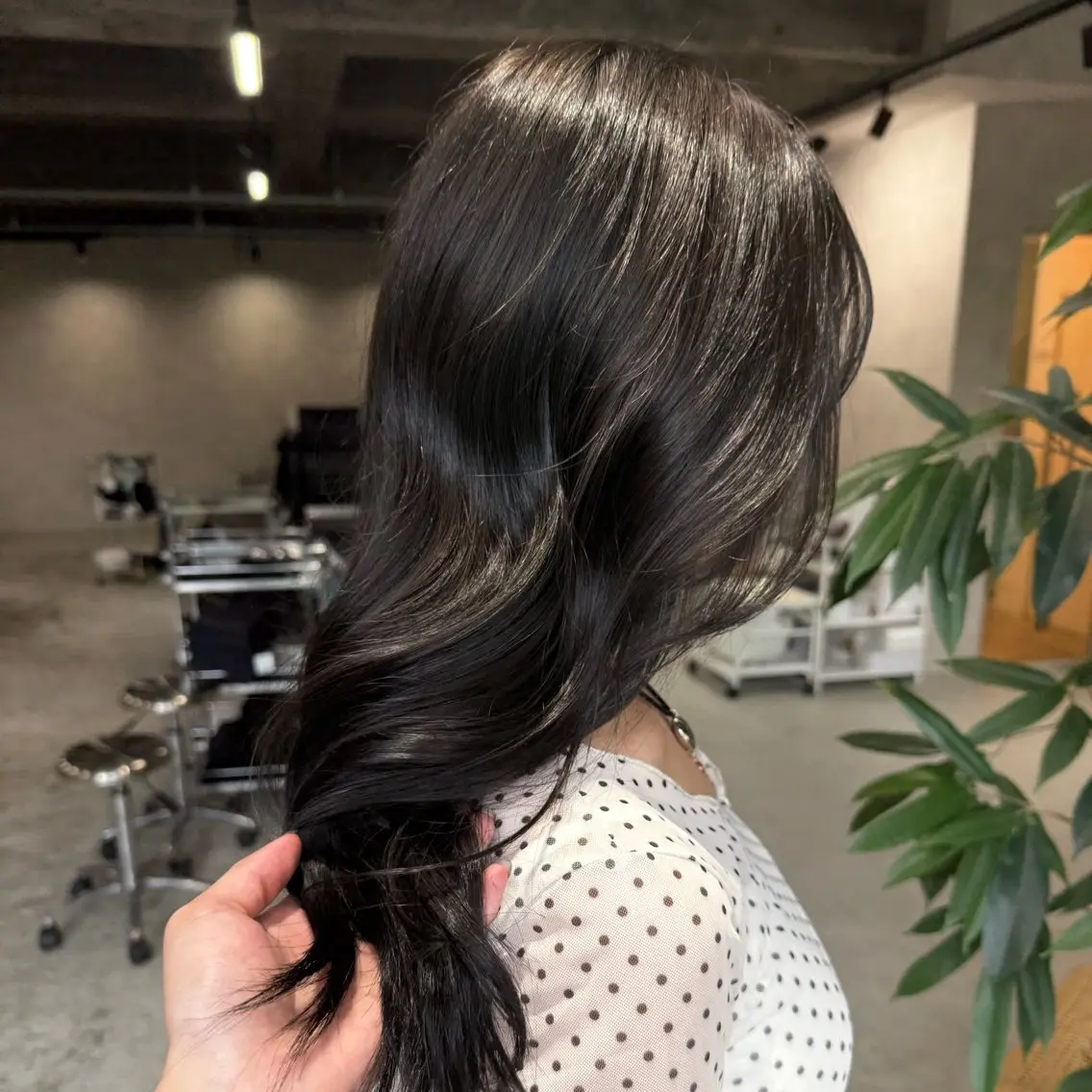 ロング カラー 透明感カラー ヘアカラー 新潟万代/暖色・ 透明感カラー/アミのヘアスタイル