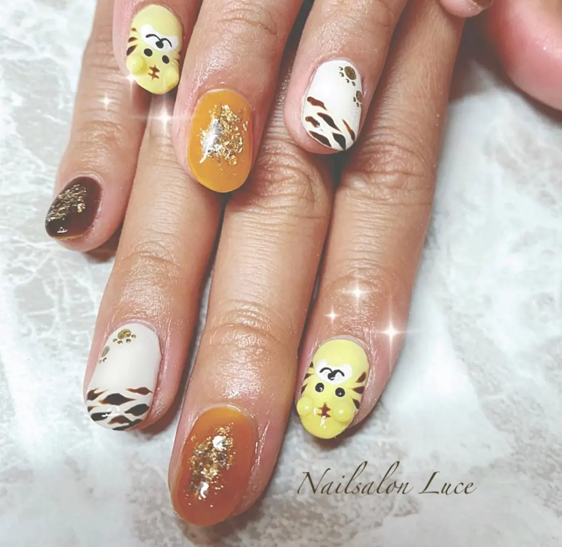 ネイル まつ毛、ネイル& 脱毛サロン　Lのネイルデザイン