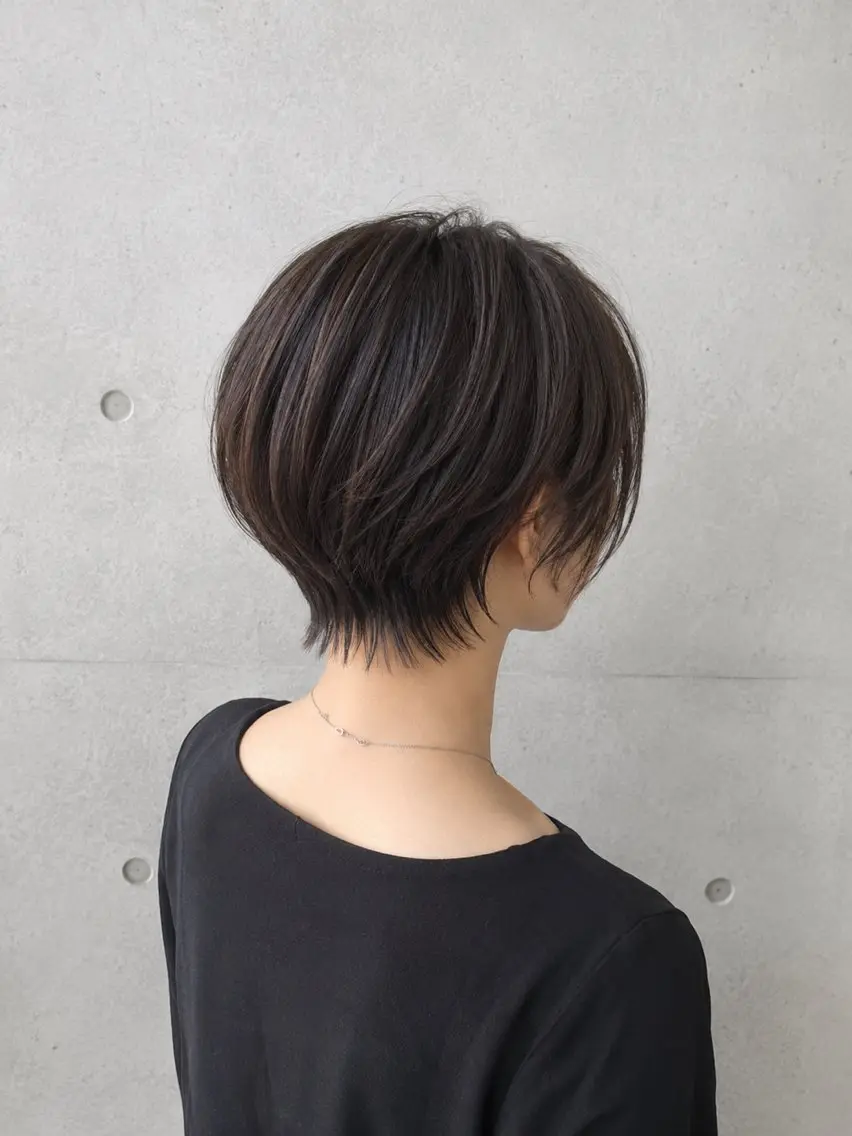 ショート 鵜野 惠帆のヘアスタイル