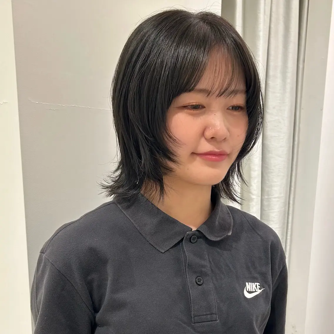 ショート カット ヘアカラー トリートメント 透け感カラー/顔周り レイヤー arisaのヘアスタイル