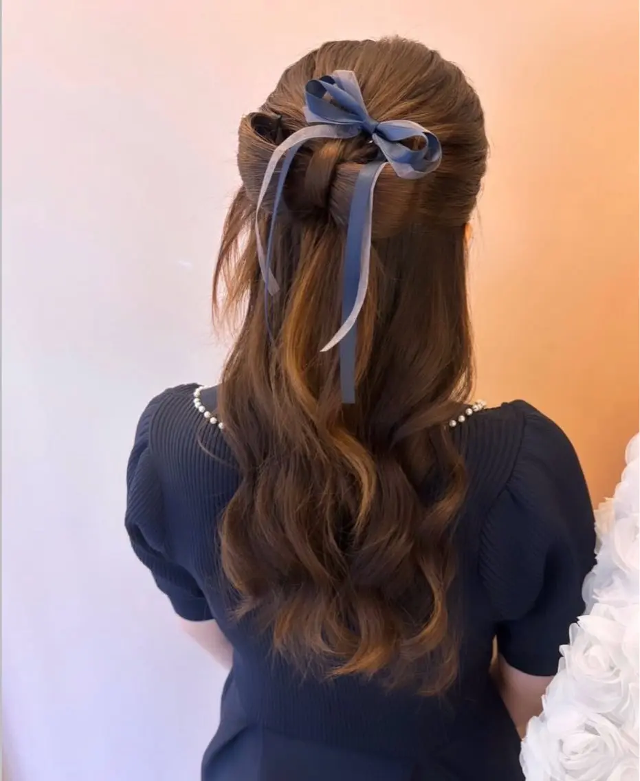 ヘアセットの写真