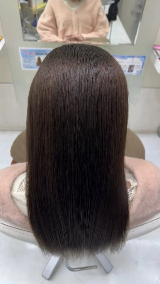 ロング 落合 恭平のヘアスタイル