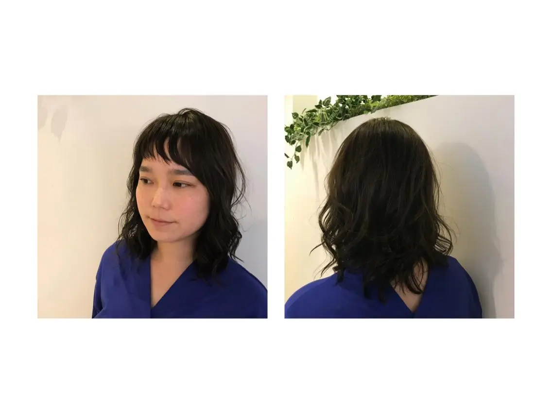 【お顔周りで印象変わる🫧】前髪+顔周りのみのカット+ヘアスタイリング付き🍒ྀིの写真