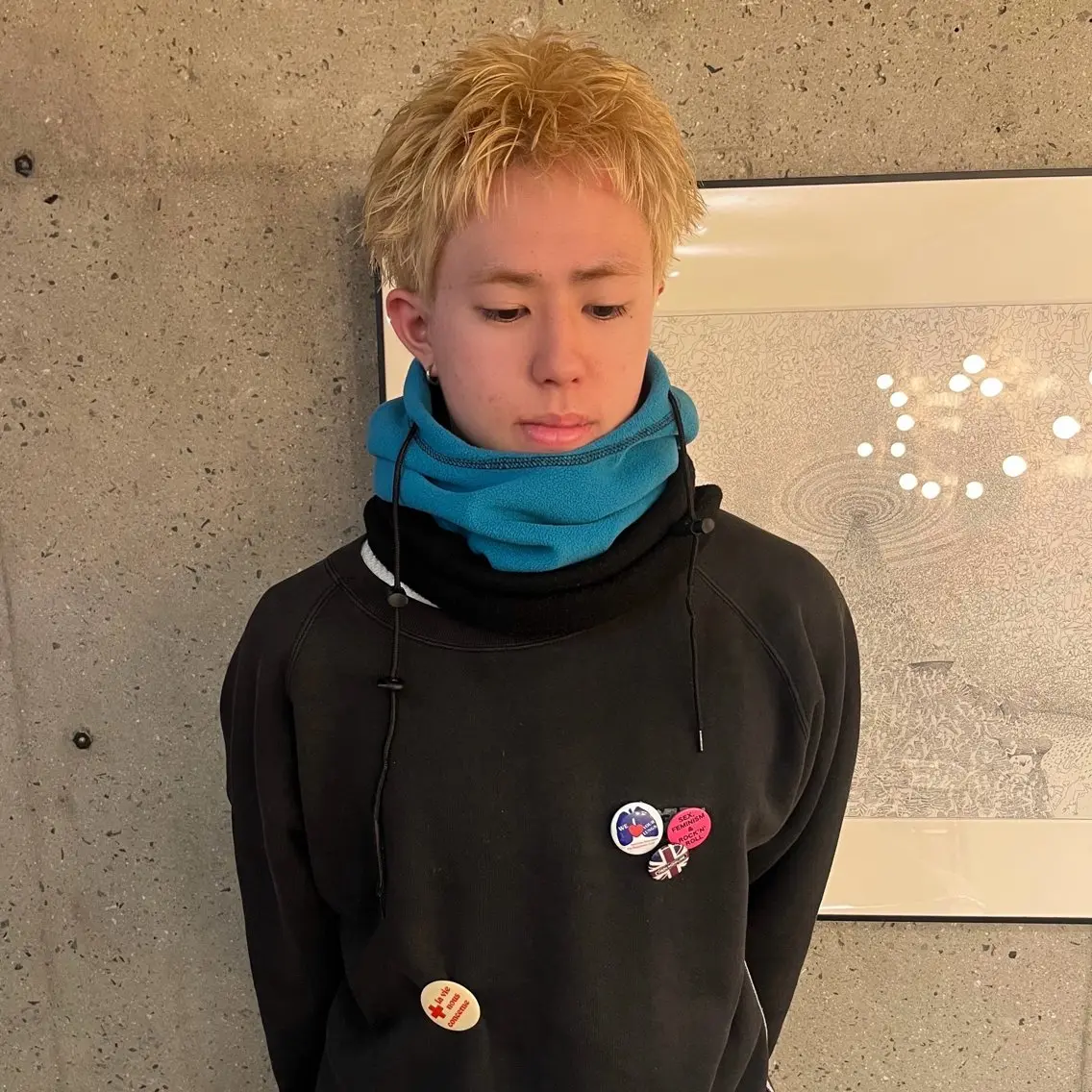 ショート カラー メンズ 永井駿祐【平尾 薬院】メンズカットのヘアスタイル