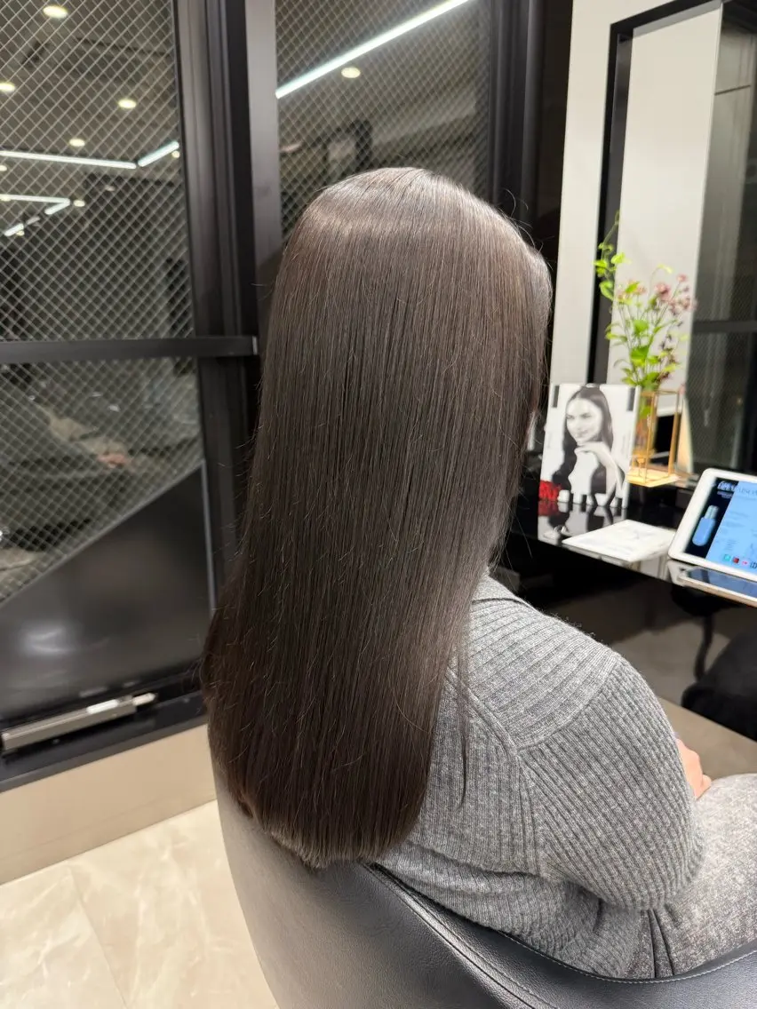 ロング 三輪 隼大のヘアスタイル