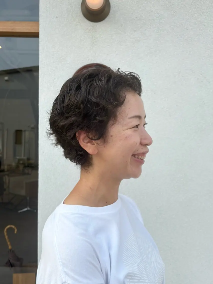 カラー アッシュ アッシュブラウン ブラウンカラー shiozaki izumiのヘアスタイル