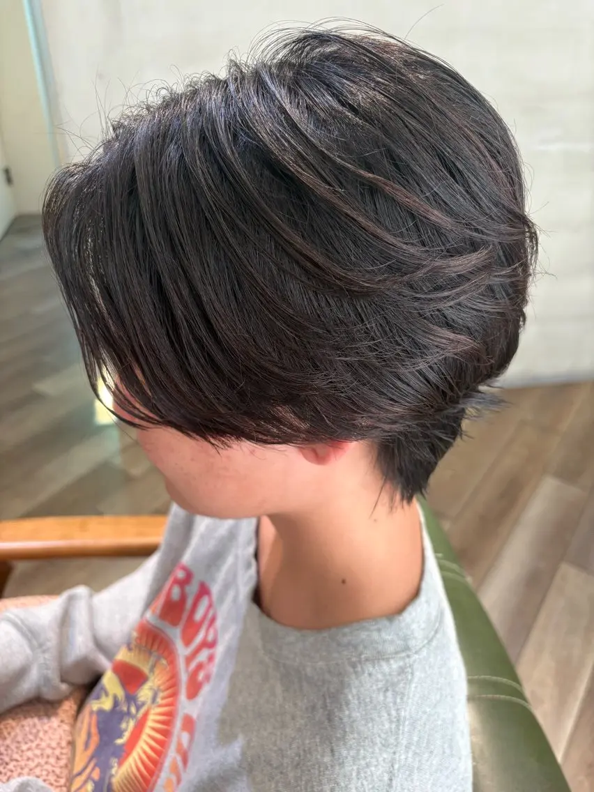 パーマ メンズ 鮫島海斗☆レイヤー☆ ケアブリーチのヘアスタイル