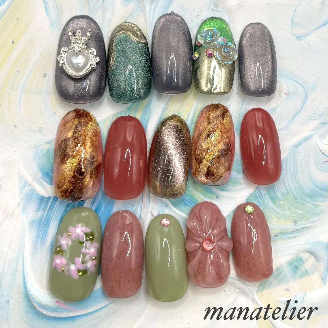 ネイル ハンドネイル manatelier マナトリエのネイルデザイン
