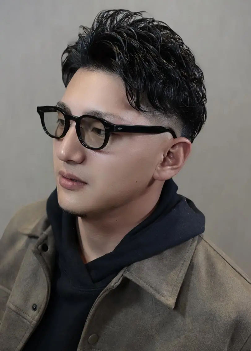 【ミニモ限定】名駅店|圧倒的にキマるパーマクーポン✂️トレンド特化デザインパーマ、カット、眉カット!!の写真