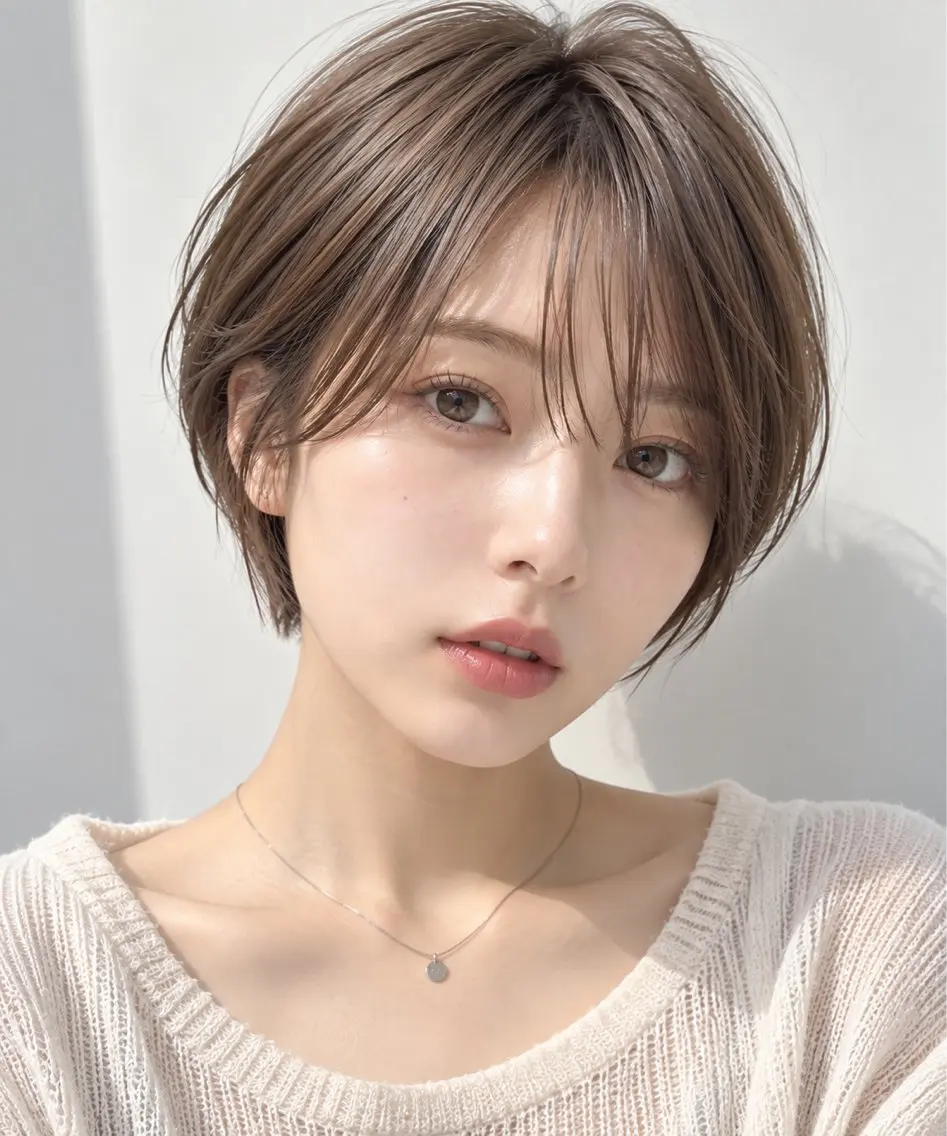 ショート ショート・ボブ特化/ 銀座/星優斗のヘアスタイル