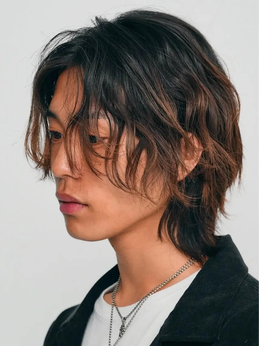 ミディアム パーマ パーマ fifth原宿 AiRi🧸のヘアスタイル