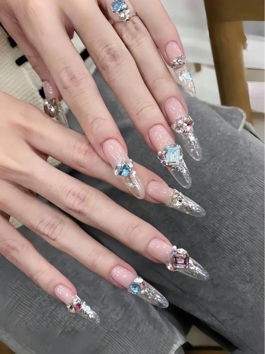 ネイル 韓国ネイル マグネットネイル ワンカラーネイル ネイルチップ Jenn Nail Salonのネイルデザイン