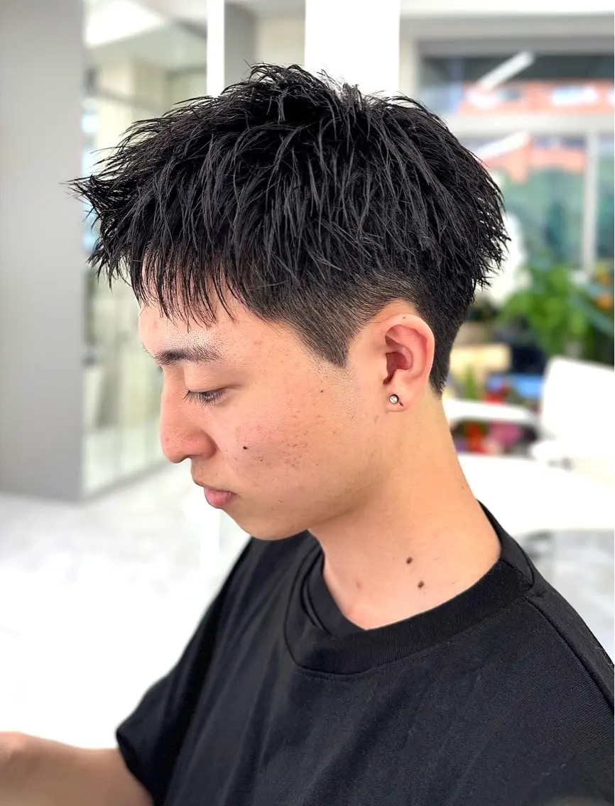 ショート ショートヘア 豊崎 佑輔のヘアスタイル