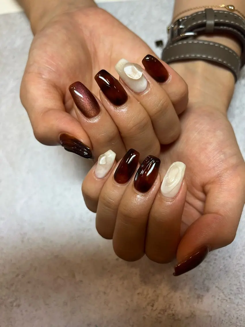 ネイル ハンドネイル 【LINON】 airiのネイルデザイン