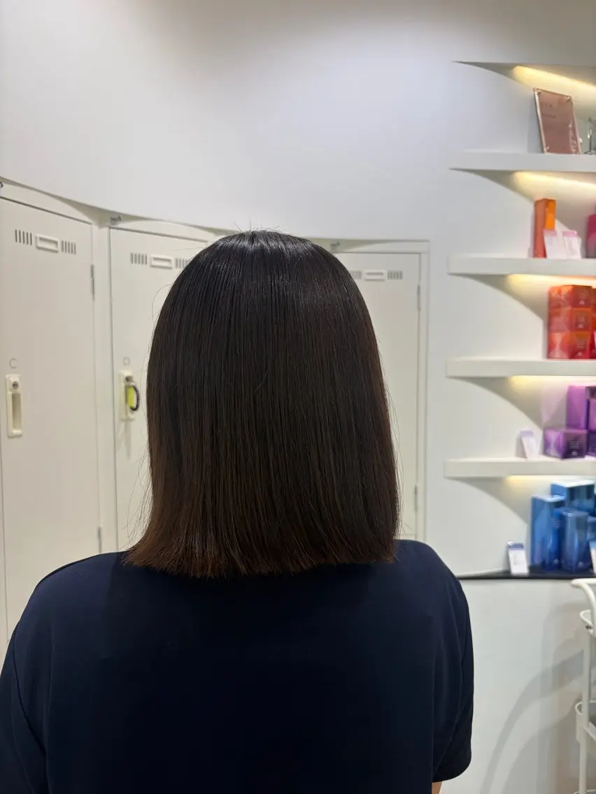 カット 田村 瑠菜のヘアスタイル