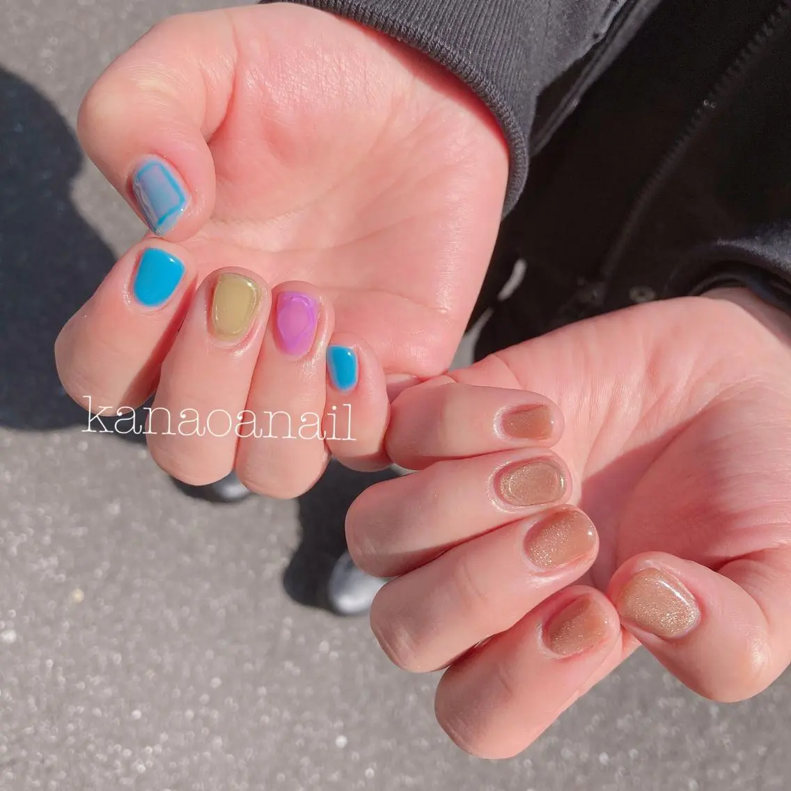 ネイル 地爪育成💅 kanaoanailのネイルデザイン
