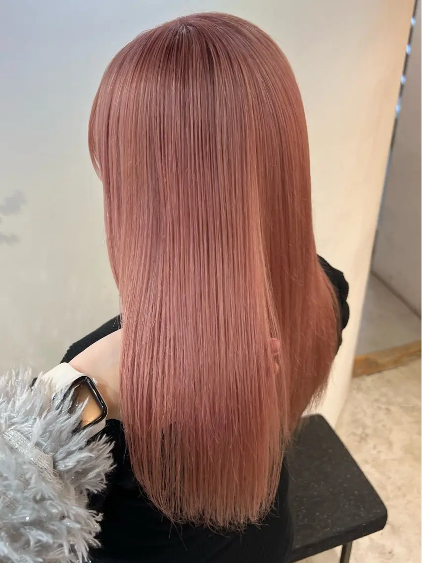 ロング ヘアカラー 暖色カラー/レイヤー カット☁️MEI☁️のヘアスタイル
