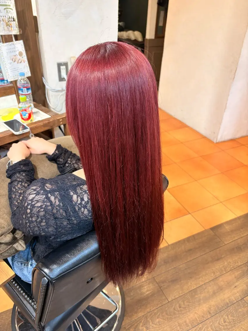 カラー ブリーチ 三宅 デザインカラー 透明感カラー✨のヘアスタイル