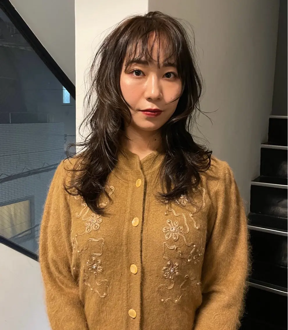 ロング ファッションに 溶け込むstyleのヘアスタイル