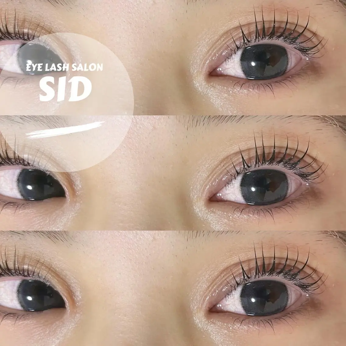 マツエク・マツパ マツパ eye lash salon SIDのマツエク・マツパデザイン
