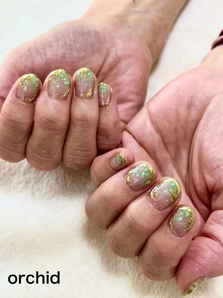 ネイル orchid ♡オーキッドのネイルデザイン