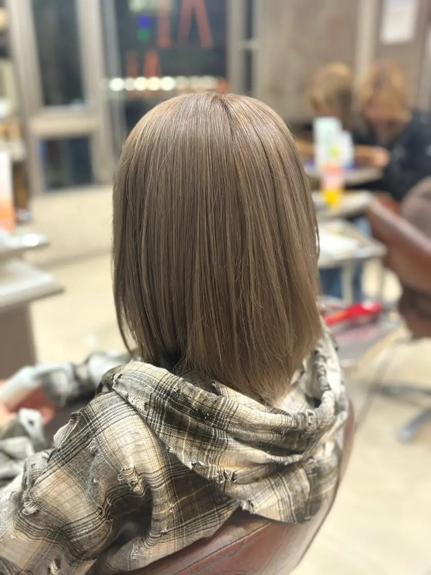 🧋Wカラー・寒色系ミルクティー🧋の写真