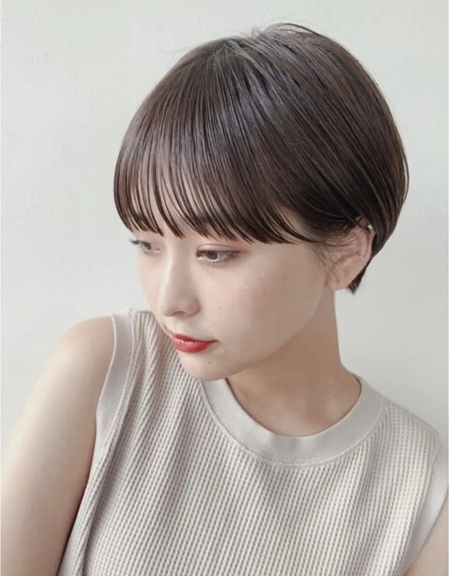 ショート 岡部 ひな/銀座のヘアスタイル