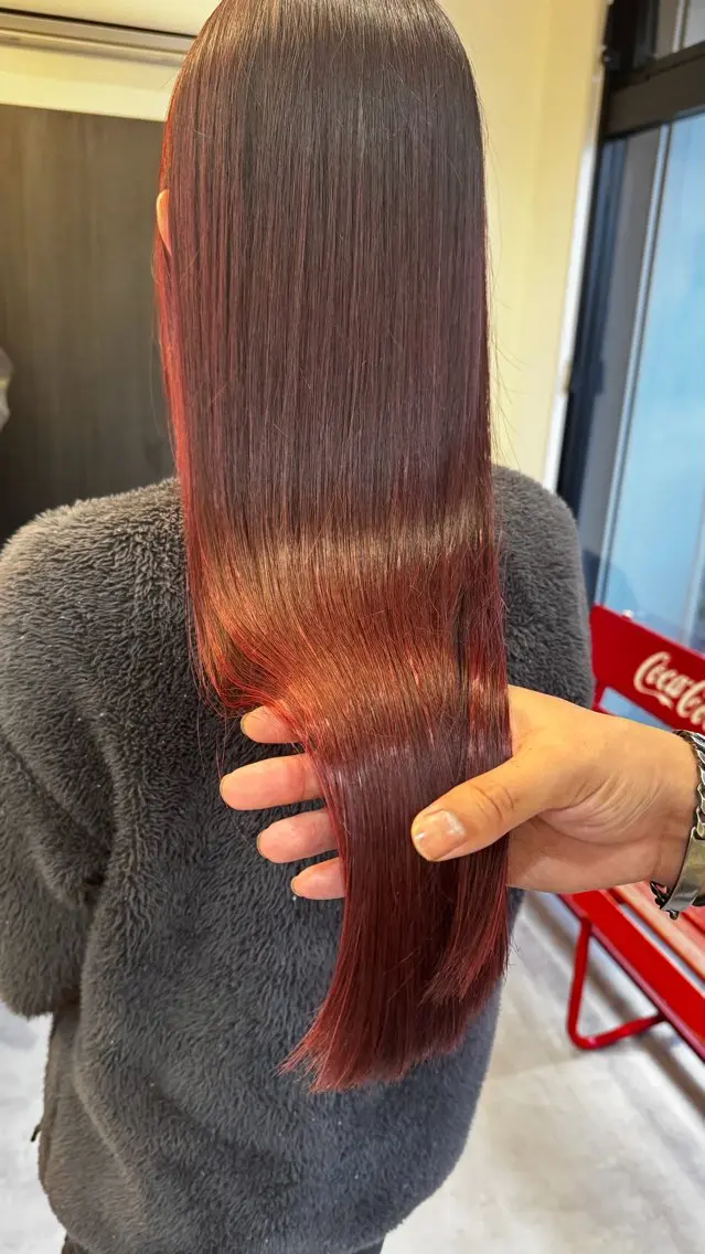 ロング 前園 未歩のヘアスタイル