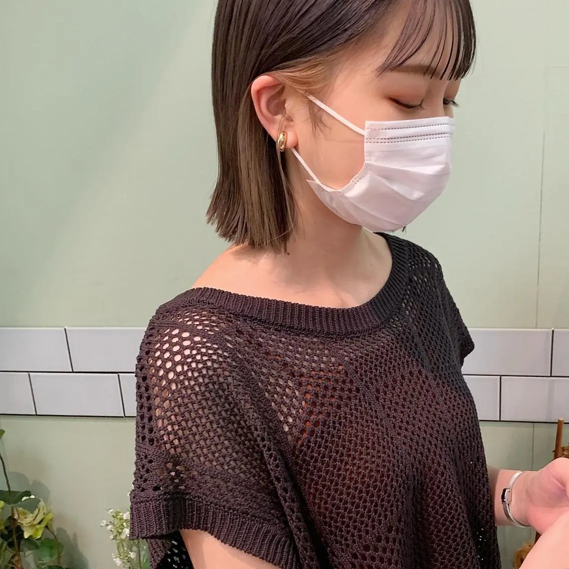 ショート カラー ハイトーン/ショート 村上淳乃🐥のヘアスタイル