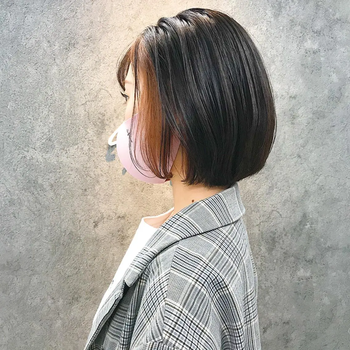 ショート カット ヘアカラー トリートメント 所渉/韓国レイヤー /ウルフカットのヘアスタイル