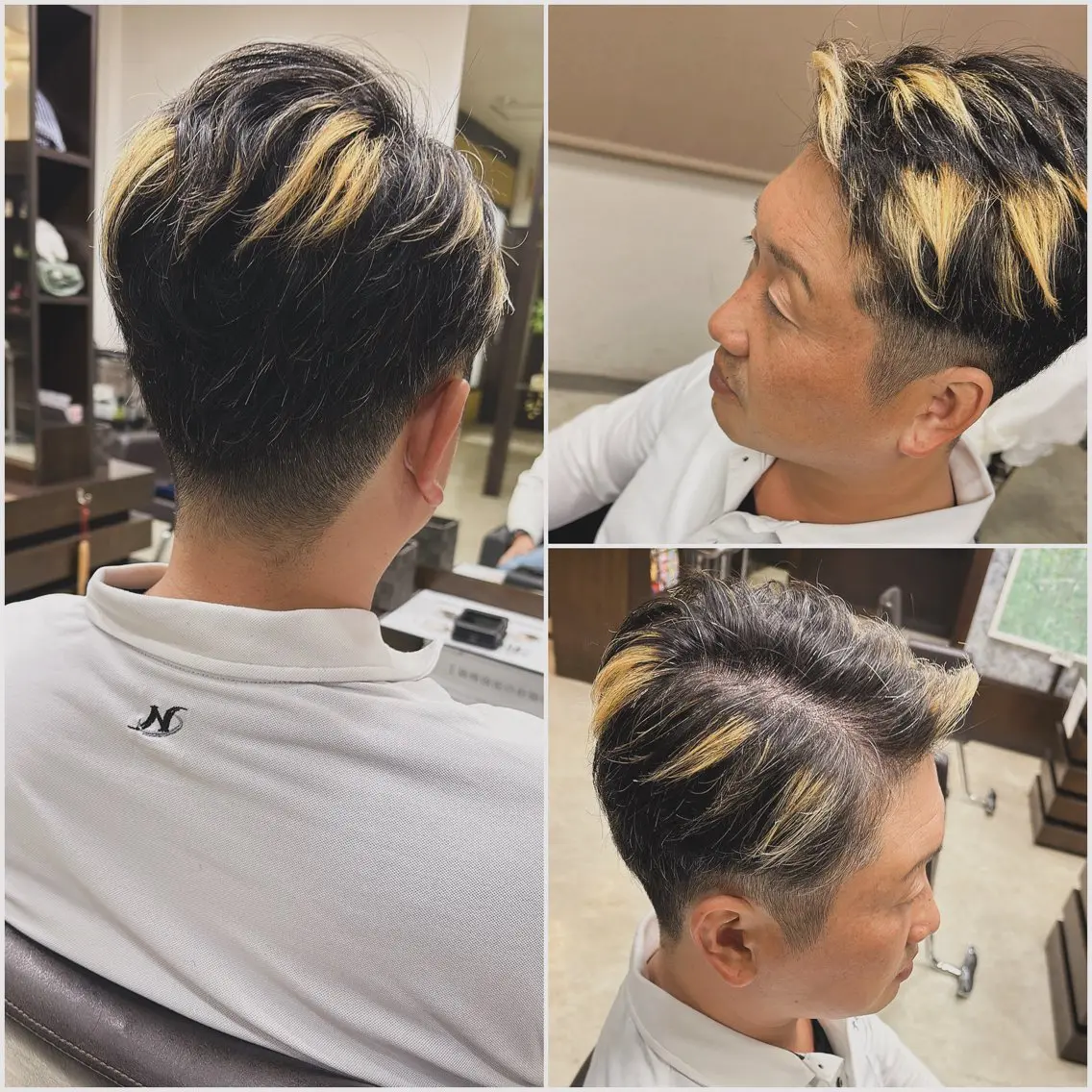 ショート メンズ 中島 剛のヘアスタイル