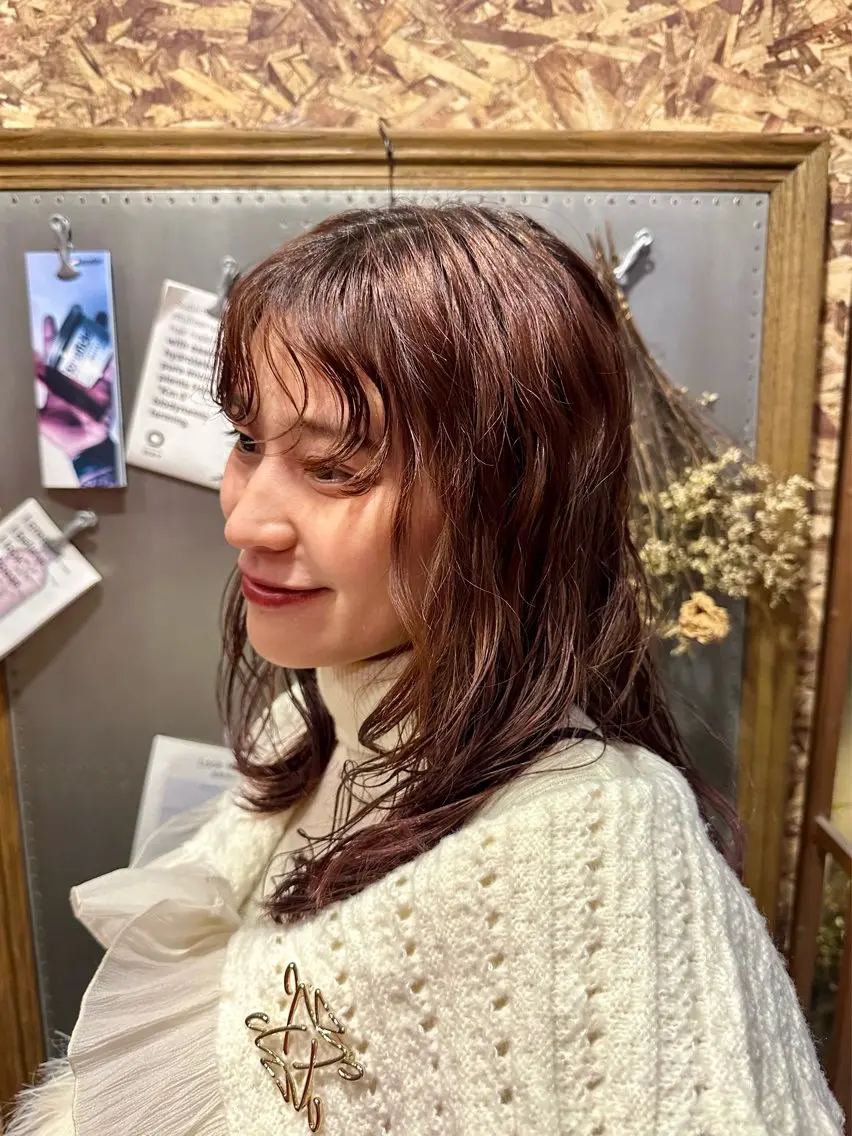 レディースカット+パーマの写真
