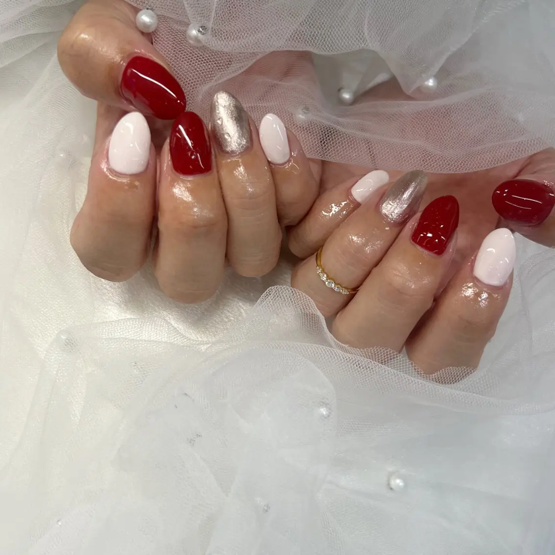 ネイル ハンドネイル フットネイル CARIS nailはづきのネイルデザイン
