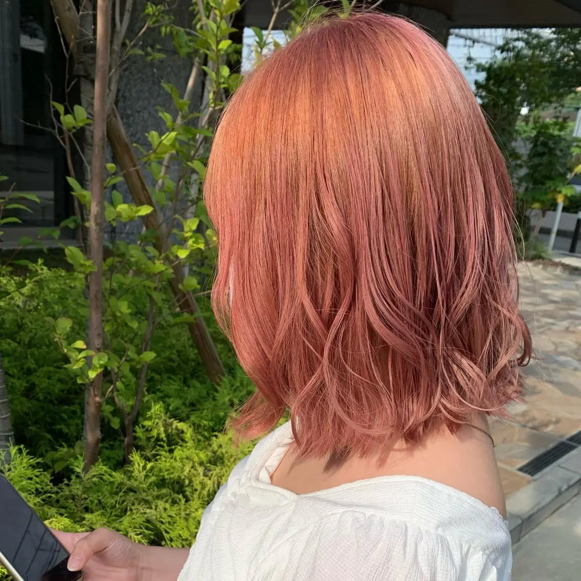 ミディアム カラー 💖クボ モモ💖のヘアスタイル