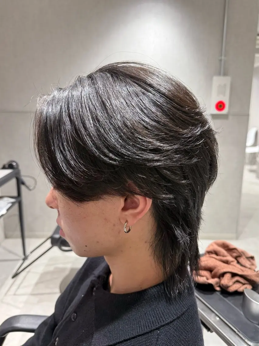 メンズ カット 縮毛矯正 メンズ縮毛矯正 /池袋/原田海朱のヘアスタイル