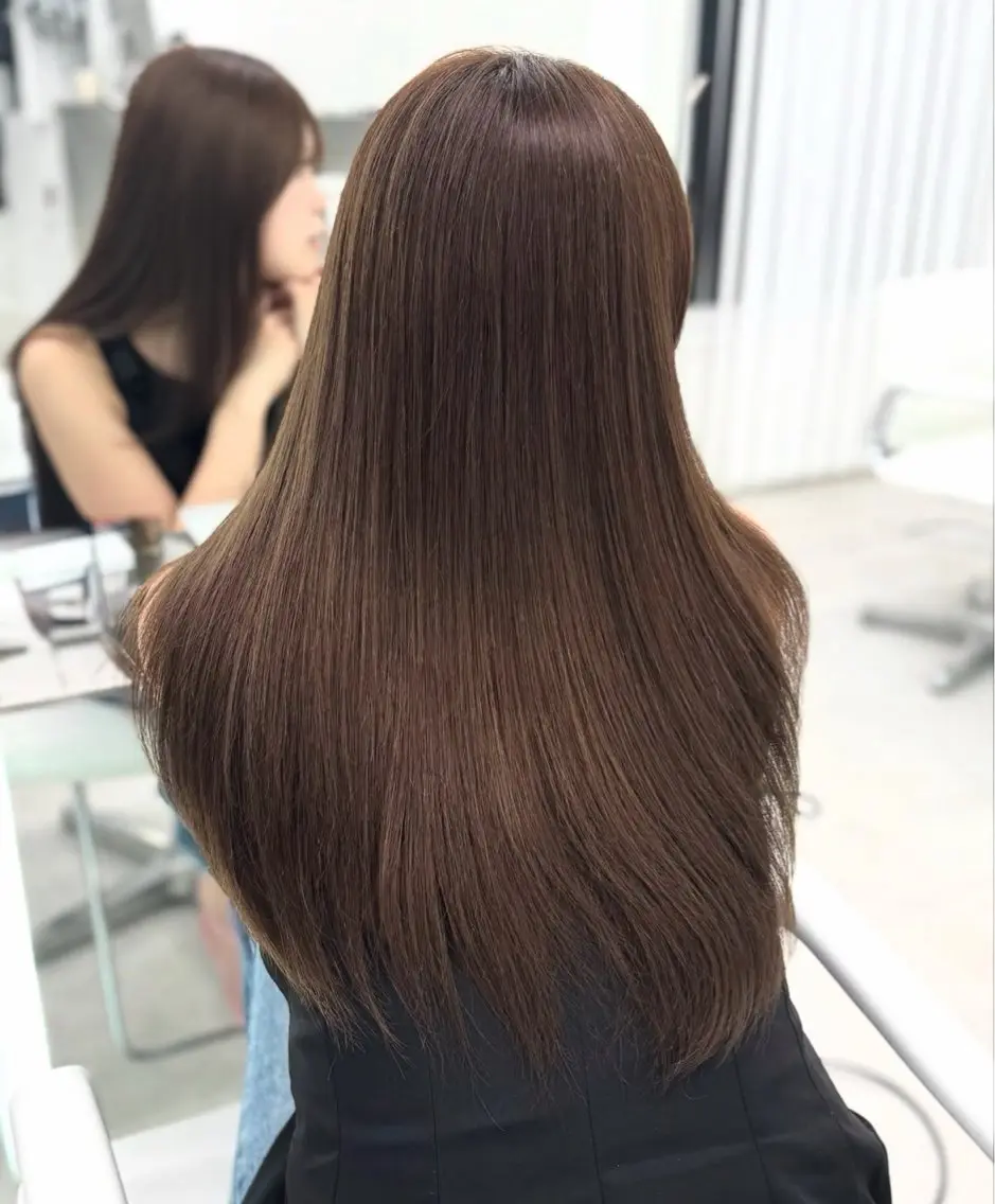 カラー ブリーチ ヘアカラー トリートメント 大阪梅田/ サキトのヘアスタイル