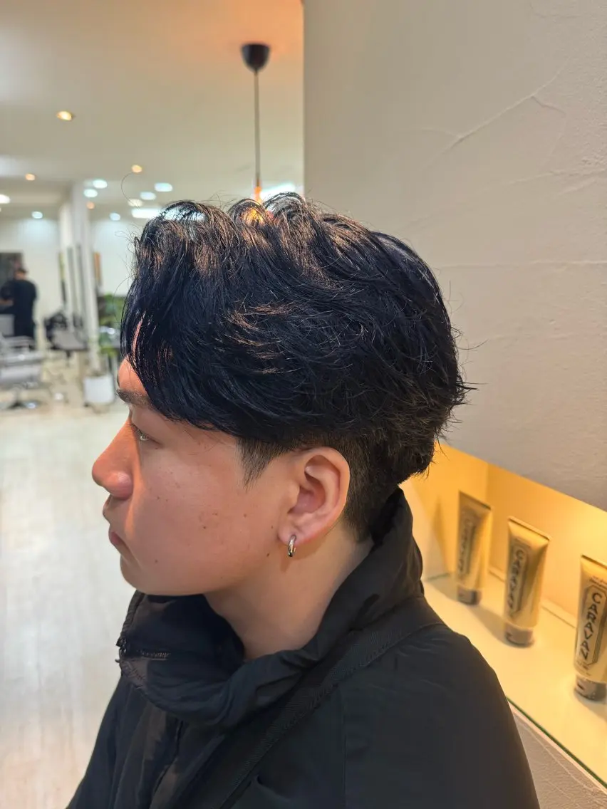 <メンズ限定>ダブルカラーの写真