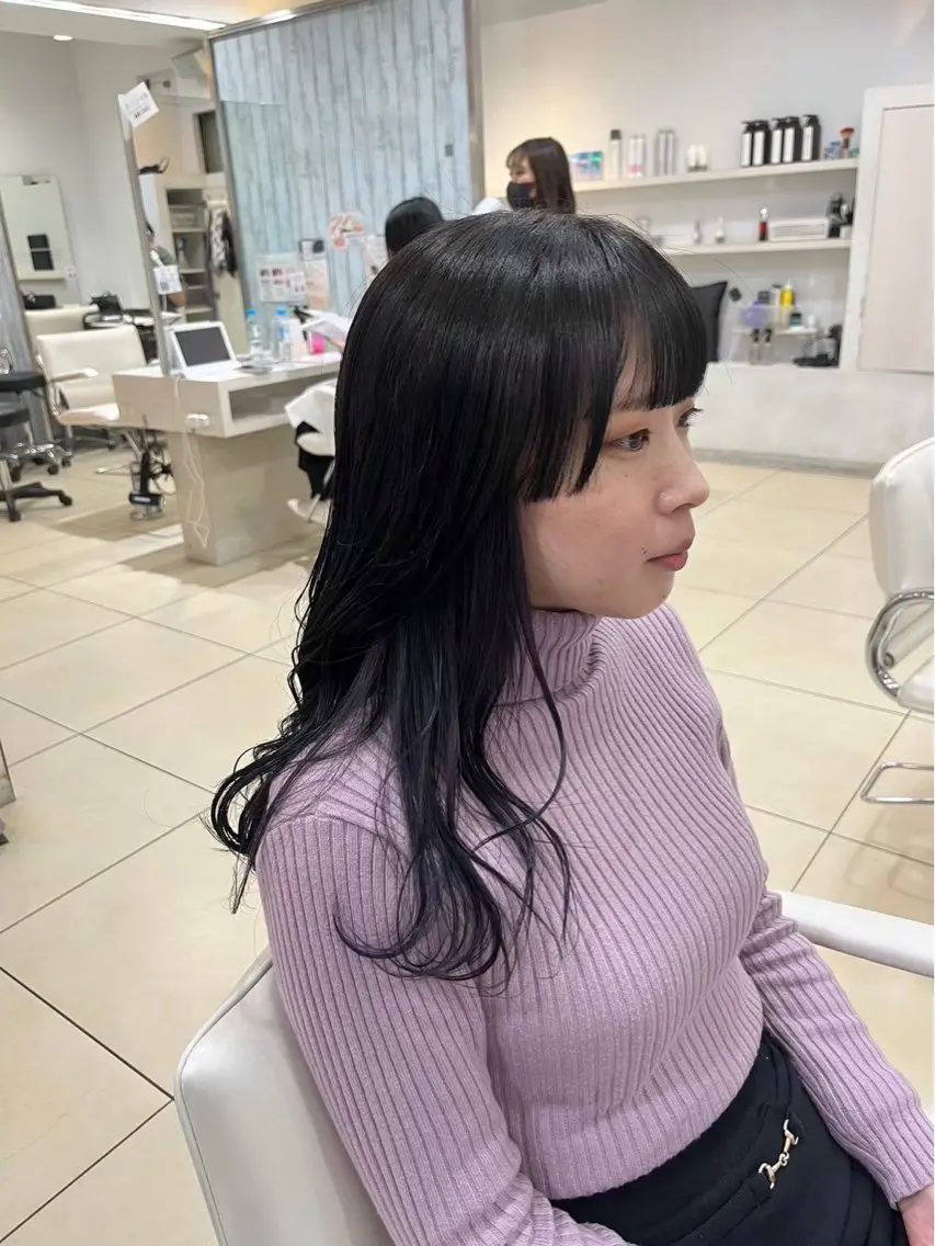 ロング 【カラーモデル募集】 ゆいか🦋.*˚のヘアスタイル