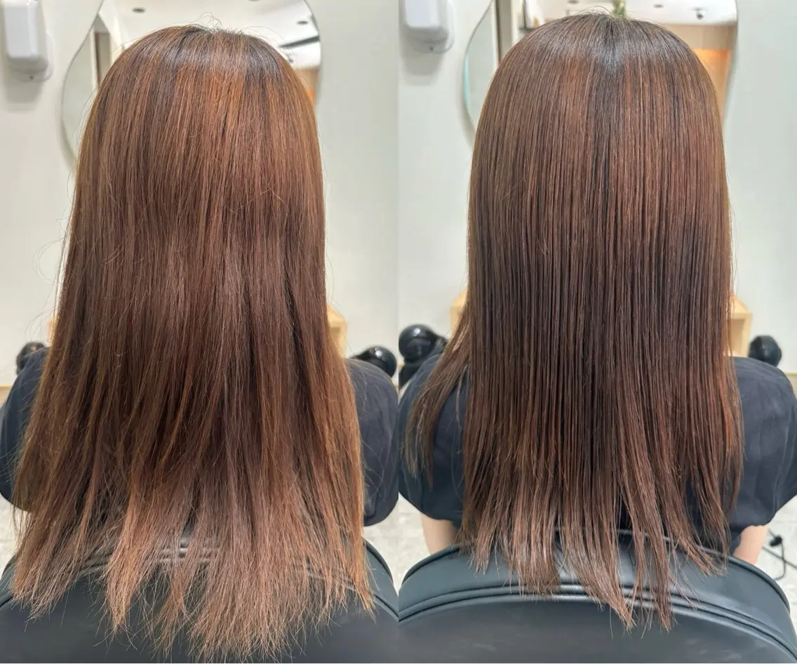 カラー TELAHAIR岡野 春奈のヘアスタイル