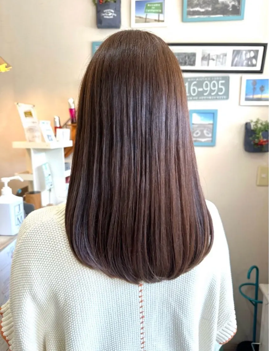 セミロング レディースカット募集 【川口市】小畑　翔のヘアスタイル