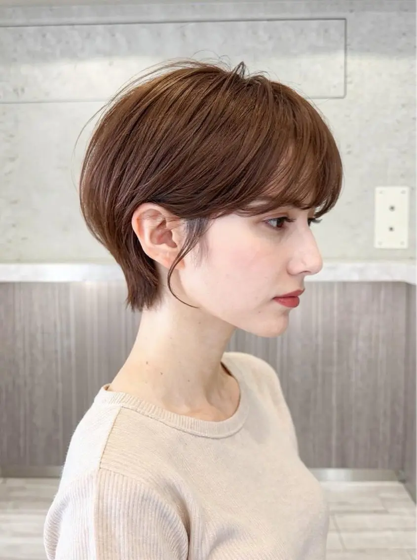 ショート 佐藤優晟/カラー/ 癖毛ショート/表参道のヘアスタイル