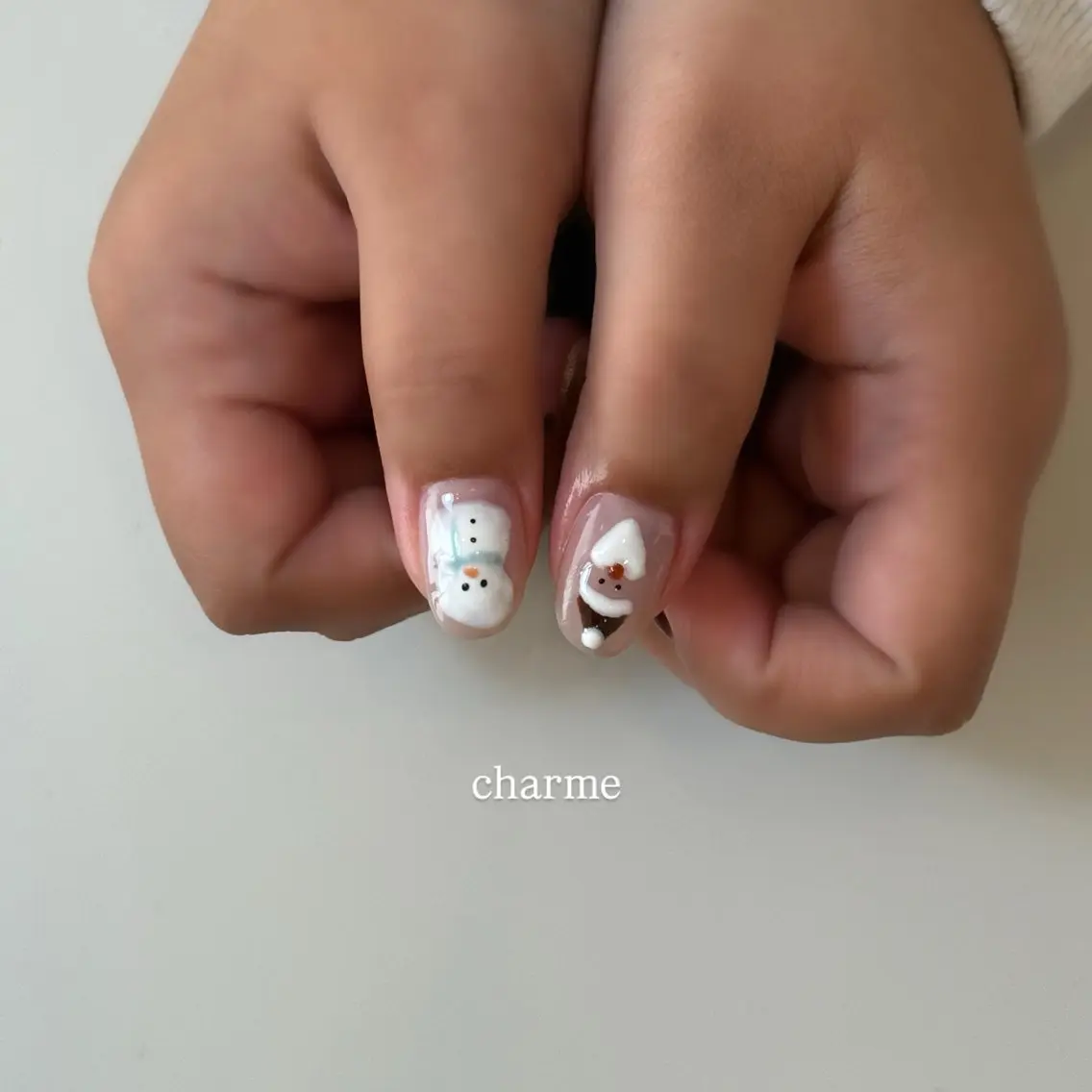 ネイル ハンドネイル フットネイル nailsalon charmeのネイルデザイン