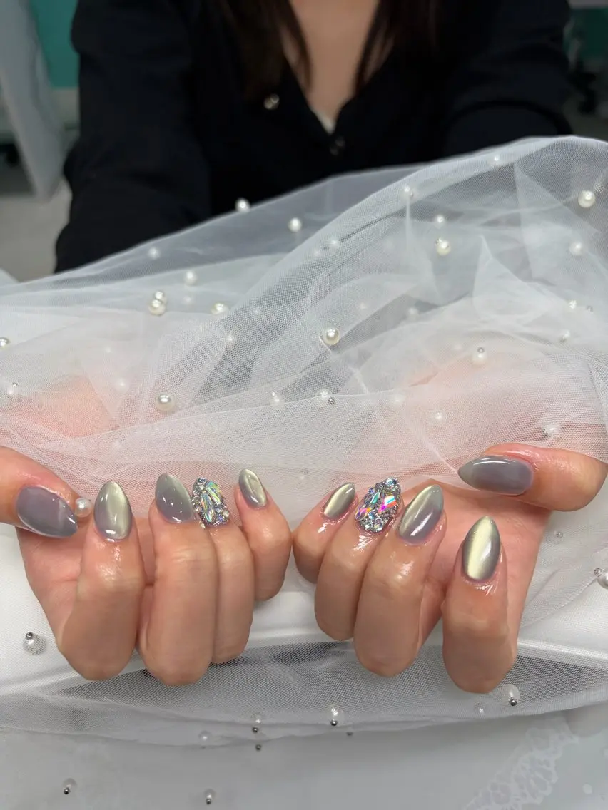 ネイル ハンドネイル Mermaid Nail saraのネイルデザイン